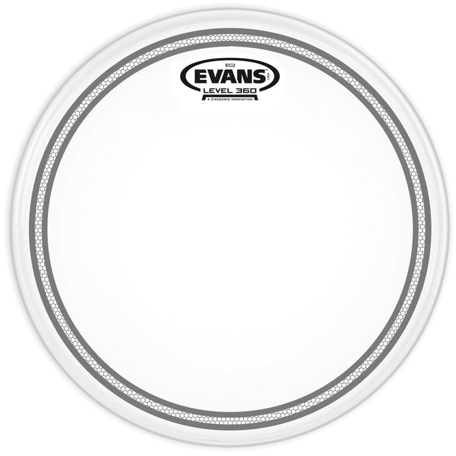 EVANS B08EC2S 8" DERİ TOM VE TRAMPET KUMLU RİNGLİ ÇİFT KAT