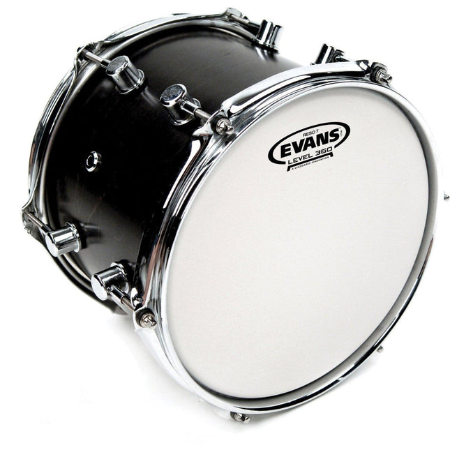 EVANS B08RES7 8" DERİ RESO7 TOM ALT KUMLU BEYAZ TEK KAT (7 MİL)
