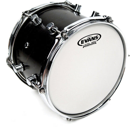 EVANS B08RES7 8" DERİ RESO7 TOM ALT KUMLU BEYAZ TEK KAT (7 MİL)