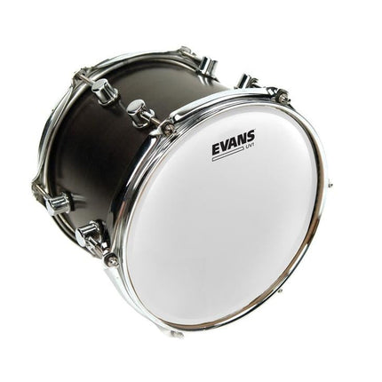 EVANS B08UV1 8" DERİ TOM VE TRAMPET KUMLU BEYAZ TEK KAT