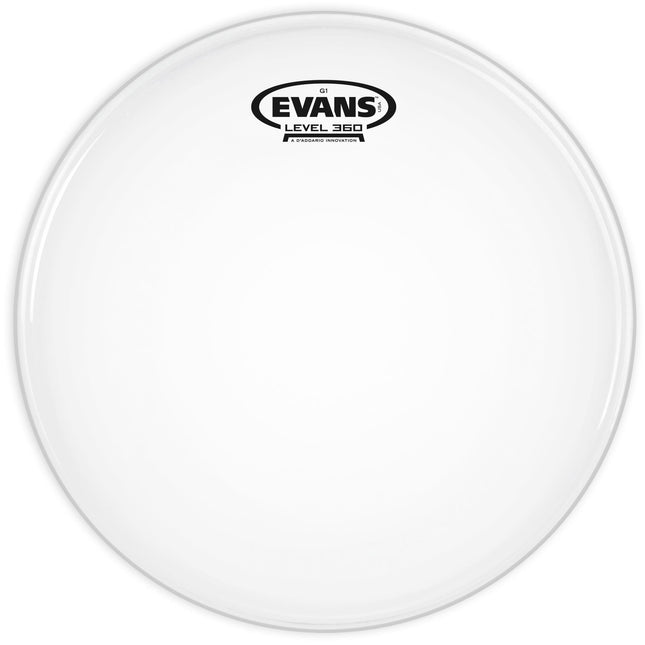 EVANS B10G1 10" DERİ TOM KUMLU BEYAZ TEK KAT (10 MİL)