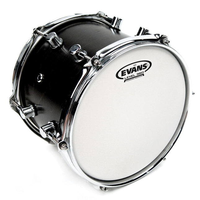 EVANS B10G2 10" DERİ TOM KUMLU BEYAZ TEK KAT (14 MİL)