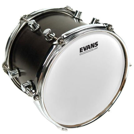 EVANS B10UV1 10" DERİ TOM VE TRAMPET KUMLU BEYAZ TEK KAT