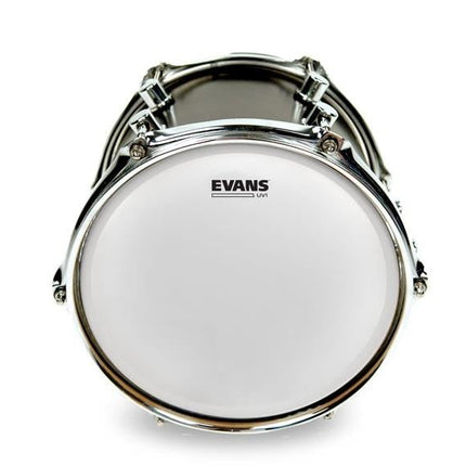 EVANS B10UV1 10" DERİ TOM VE TRAMPET KUMLU BEYAZ TEK KAT