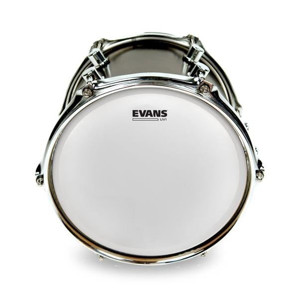 EVANS B10UV1 10" DERİ TOM VE TRAMPET KUMLU BEYAZ TEK KAT