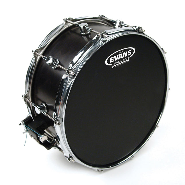 EVANS B13ONX2 13" DERİ TOM VE TRAMPET KUMLU SİYAH ÇİFT KAT