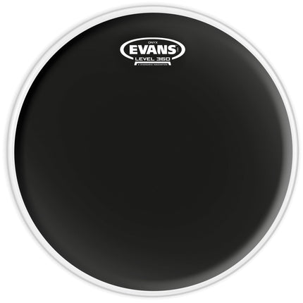 EVANS B13ONX2 13" DERİ TOM VE TRAMPET KUMLU SİYAH ÇİFT KAT