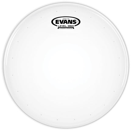 EVANS B14DRY 14" DERİ GENERA TRAMPET KUMLU BEYAZ RİNGLİ
