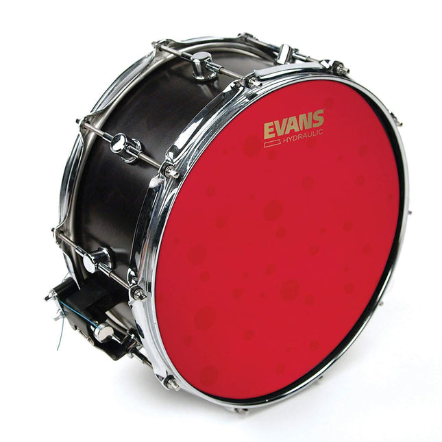 EVANS B14HR 14" DERİ GENERA TRAMPET KIRMIZI RİNGLİ ÇİFT