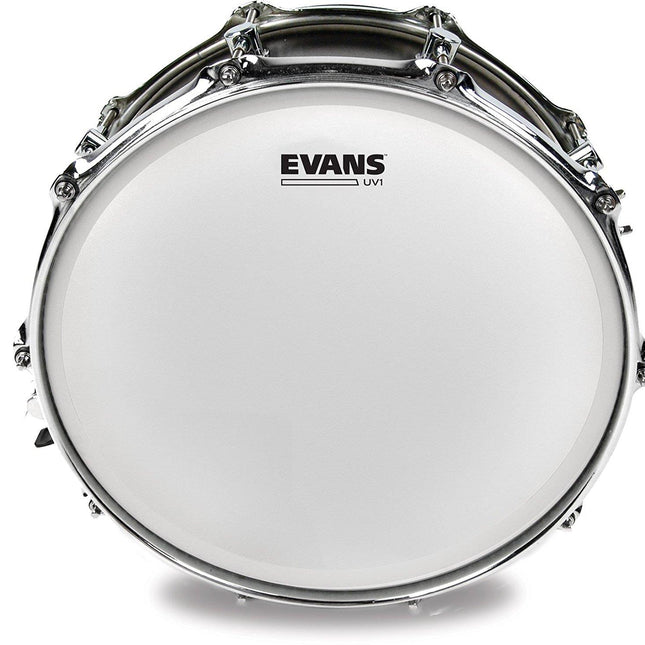 EVANS B14UV1 14" DERİ TOM VE TRAMPET KUMLU BEYAZ TEK KAT