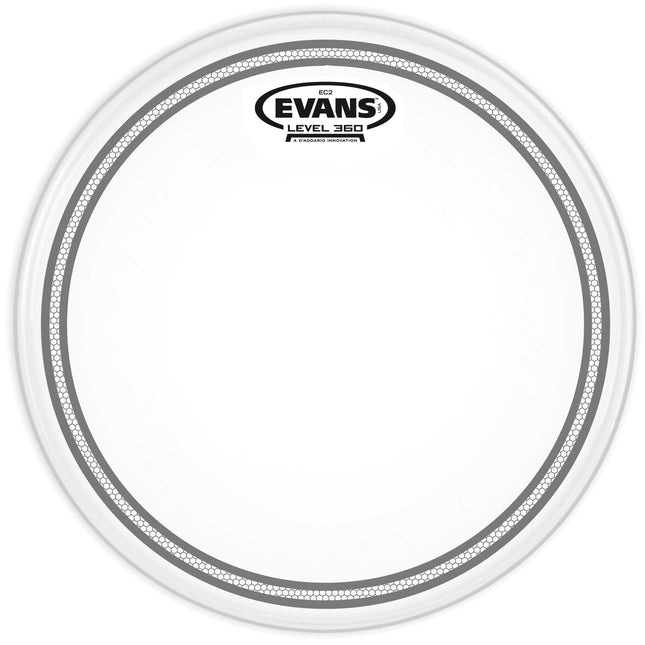 EVANS B16EC2S 16" DERİ TOM VE TRAMPET KUMLU FROSTED RİNGLİ