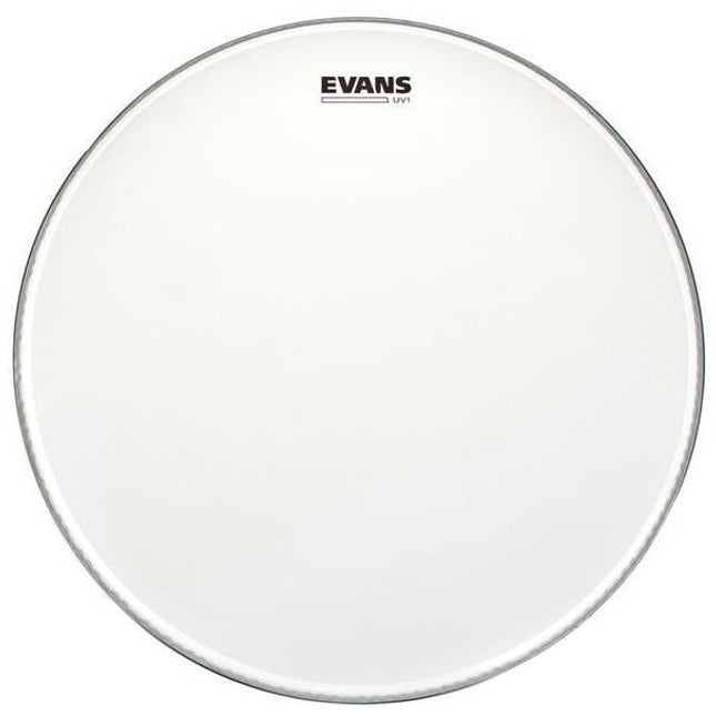 EVANS B18UV1 18" DERİ TOM İÇİN KUMLU BEYAZ TEK KAT