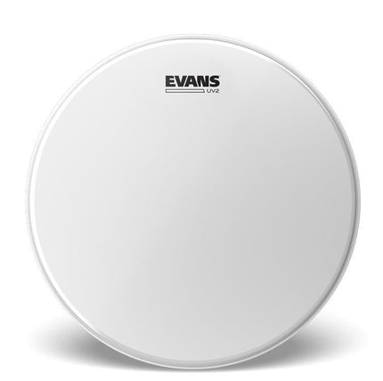 EVANS B18UV2 18" DERİ TOM VE TRAMPET KUMLU BEYAZ ÇİFT KAT