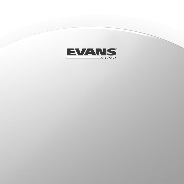 EVANS B18UV2 18" DERİ TOM VE TRAMPET KUMLU BEYAZ ÇİFT KAT