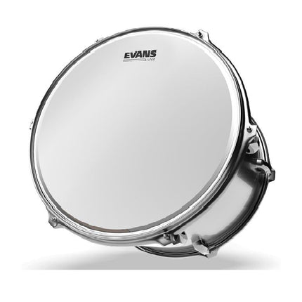 EVANS B18UV2 18" DERİ TOM VE TRAMPET KUMLU BEYAZ ÇİFT KAT