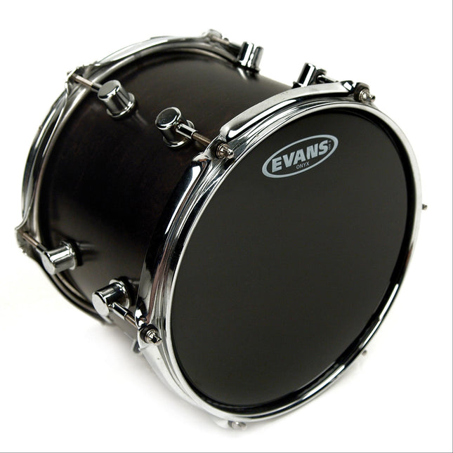 EVANS B20ONX2 20" DERİ TOM KUMLU SİYAH ÇİFT KAT (15 MİL)