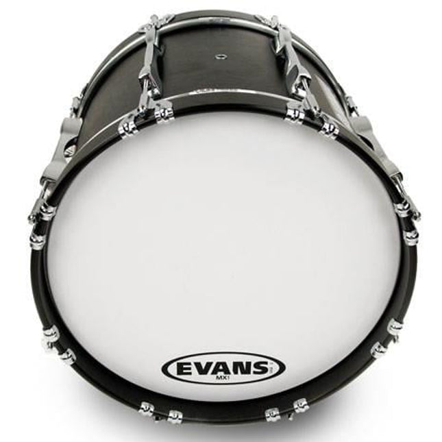EVANS BD16MX1W 16" DERİ MARCHING BEYAZ TEK KAT (10 MİL)