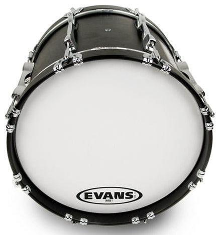 EVANS BD16MX1W 16" DERİ MARCHING BEYAZ TEK KAT (10 MİL)