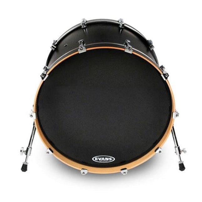 EVANS BD16RB-NP 16" DERİ RESONANT KİCK SİYAH ÖN RİNGLİ DELİKSİZ