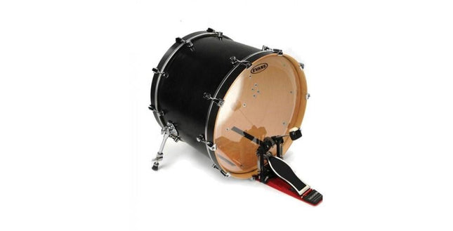 EVANS BD18GB3 18" DERİ KİCK CLEAR RİNGLİ ÇİFT KAT (13 MİL)