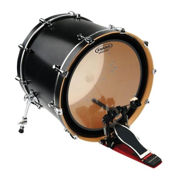 EVANS BD20EMAD 20" DERİ KİCK CLEAR SÜNGERLİ TEK KAT (10 MİL)