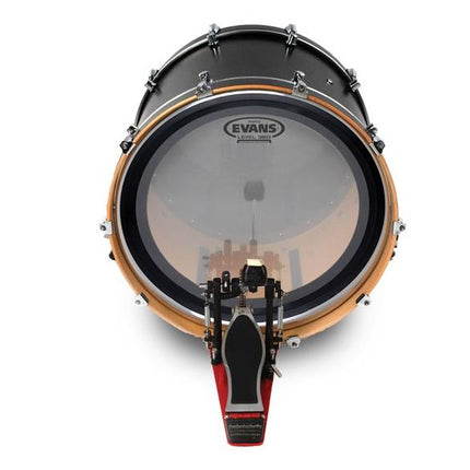 EVANS BD20EMAD2 20" DERİ KİCK CLEAR SÜNGERLİ ÇİFT KAT (17 MİL)