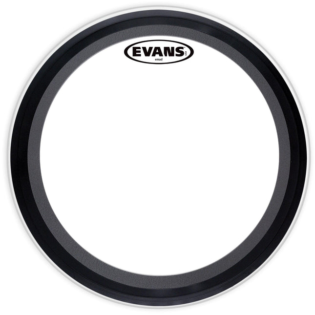 EVANS BD20EMADCW 20" DERİ KİCK KUMLU BEYAZ SÜNGERLİ TEK KAT (10 MİL)