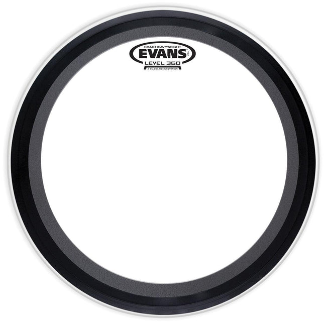 EVANS BD20EMADHW 20" DERİ HEAVYWEIGHT KİCK CLEAR SÜNGERLİ ÇİFT KAT