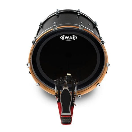 EVANS BD20EMADONX 20" DERİ KİCK KUMLU SİYAH SÜNGERLİ TEK KAT