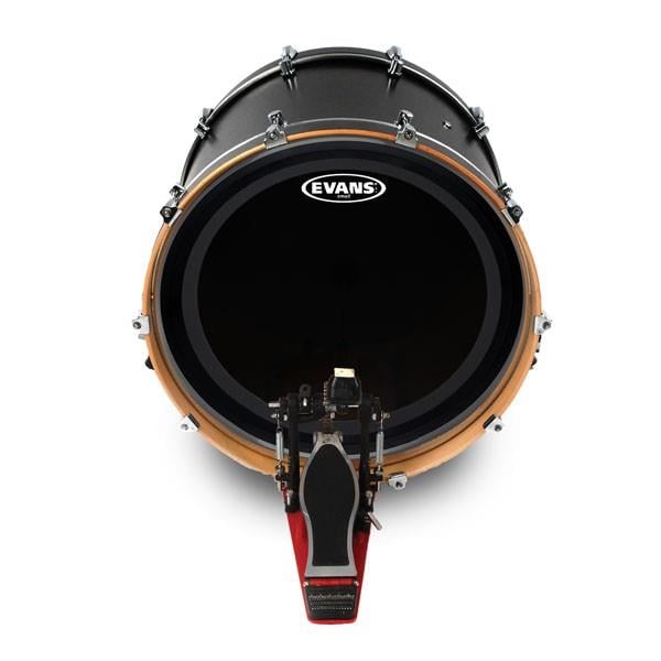 EVANS BD20EMADONX 20" DERİ KİCK KUMLU SİYAH SÜNGERLİ TEK KAT