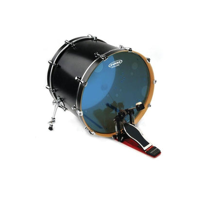 EVANS BD22HB 22" DERİ HYDRAULIC MAVİ KİCK CLEAR YAĞLI ÇİFT KAT