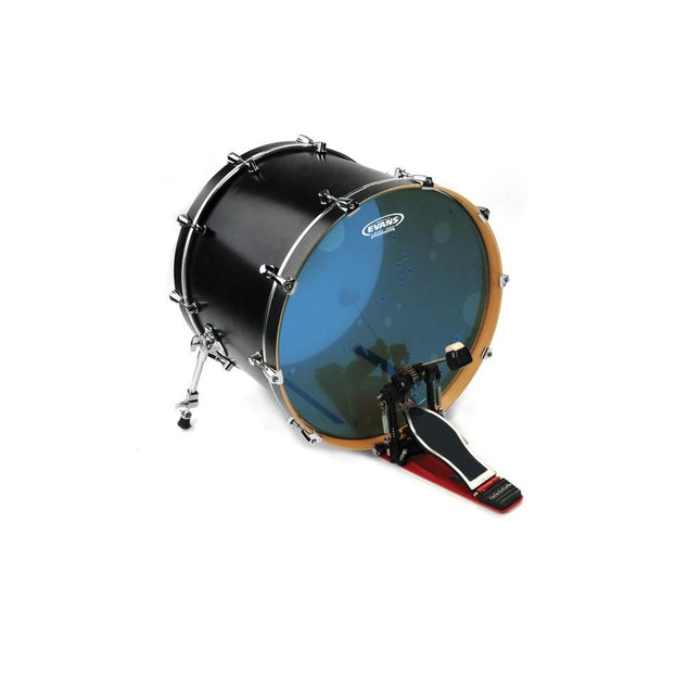 EVANS BD22HB 22" DERİ HYDRAULIC MAVİ KİCK CLEAR YAĞLI ÇİFT KAT