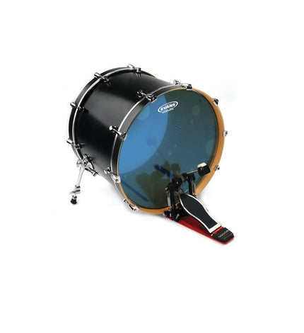 EVANS BD22HB 22" DERİ HYDRAULIC MAVİ KİCK CLEAR YAĞLI ÇİFT KAT