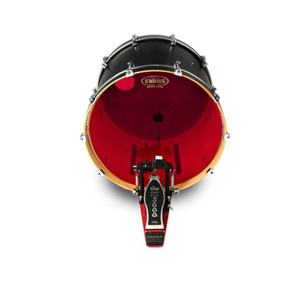 EVANS BD22HR 22" DERİ HYDRAULIC KIRMIZI KİCK CLEAR YAĞLI ÇİFT KAT