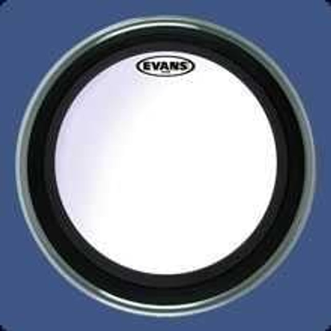 EVANS BD24EMADCW 24" DERİ KİCK KUMLU BEYAZ SÜNGERLİ TEK KAT