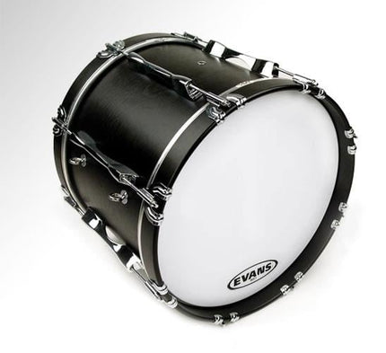 EVANS BD28MS1W 28" DERİ MARCHING BEYAZ TEK KAT (10 MİL)