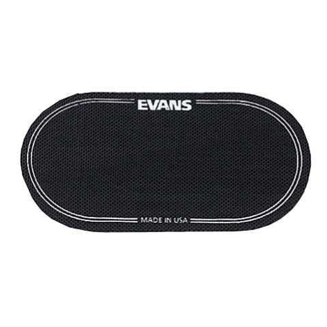EVANS EQPB2 PEDAL BAS DAVUL DERİ KORUYUCU SİYAH (2 ADET)