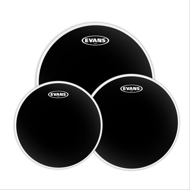 EVANS ETP-ONX2-S DERİ SETİ (12+13+16) TOM KUMLU SİYAH STANDART KİT