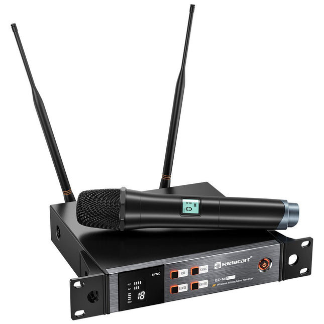 EZ.Mi1 Handheld Mic | Single-Channel True Diversity Wireless Microphone System