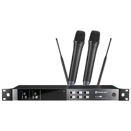 EZ.Mi2 Handheld Mic | Dual-Channel True Diversity Wireless Microphone System