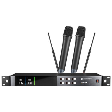 EZ.Mi2 Handheld Mic | Dual-Channel True Diversity Wireless Microphone System