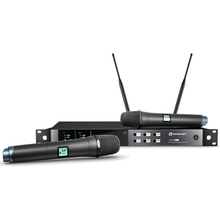 EZ.Mi2 Handheld Mic | Dual-Channel True Diversity Wireless Microphone System