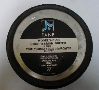 Fane Hf 100 8 Ohms Diaphragm / Membrane