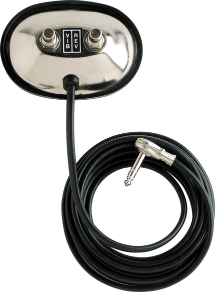Fender 2-Düğme Vintage-Style Vibrato / Reverb On/Off 1/4 Jack Footswitch