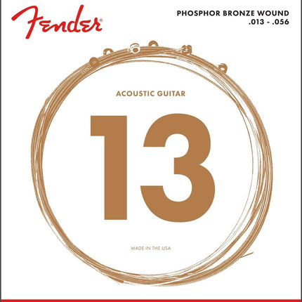 Fender 60M Phosphor Bronze Akustik Gitar Teli (13-56) 0730060408