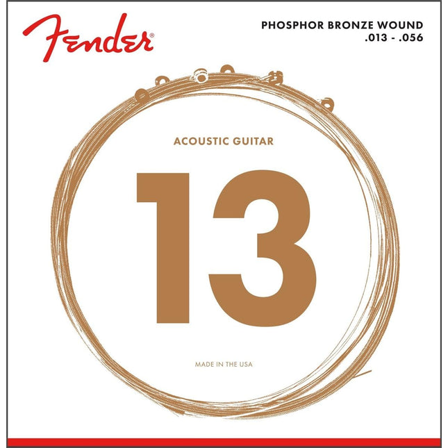 Fender 60M Phosphor Bronze Akustik Gitar Teli (13-56) 0730060408