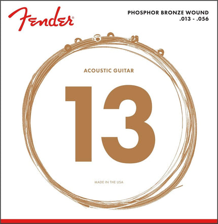 Fender 60M Phosphor Bronze Akustik Gitar Teli (13-56) 0730060408