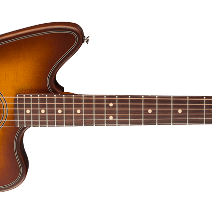 Fender Acoustasonic Standard Jazzmaster Gülağacı Klavye Honey Burst Elektro Akustik Gitar