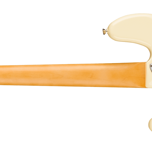 Fender American Professional II Jazz Bass Akçaağaç Klavye Olympic White Bas Gitar