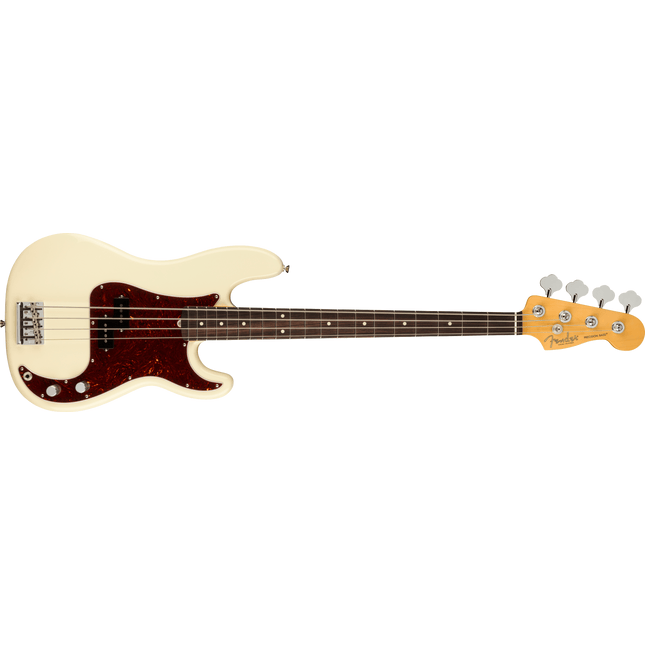 Fender American Professional II Precision Bass Maple Fingerboard Olympic White Bass Guitar